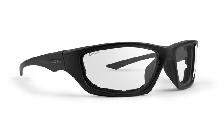Black Frame - Clear Lens